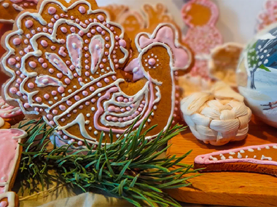 Козули (Kozuli – Russian Christmas Gingerbread)