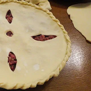 Осетинские пироги. Фыдджин (Ossetian Meat Pie — Фыдджын)