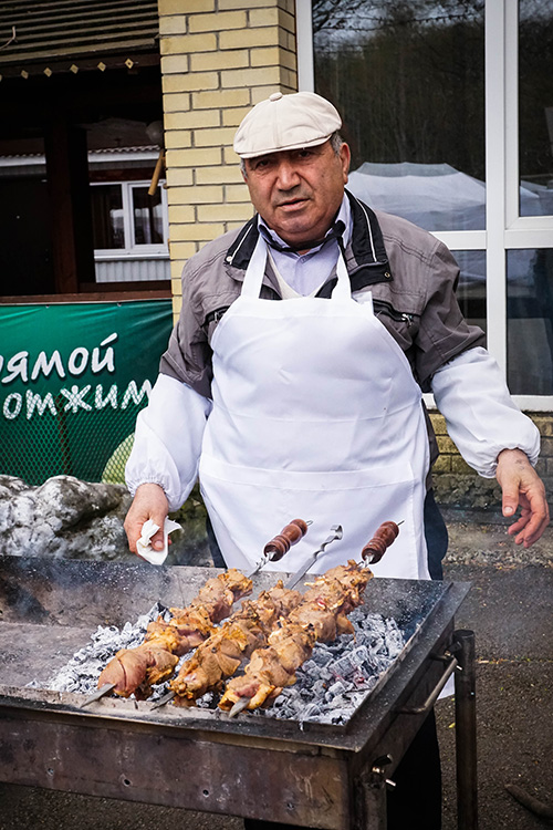 Лучший шашлычник на фестивале "Горский очаг"