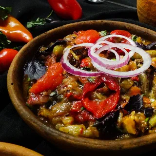 Аджапсандали (Ajapsandali – Georgian Stewed Vegetables)