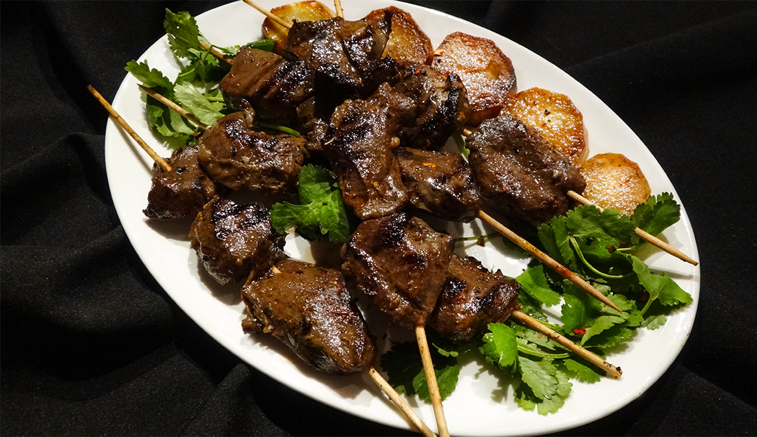 Антикучос де корасон – жареное сердце Grilled Beef Heart