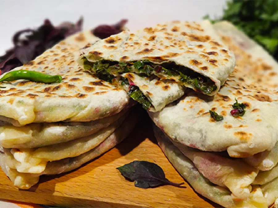 Армянский хлеб с зеленью – Женгялов хац (Armenian Bread with Herbs)