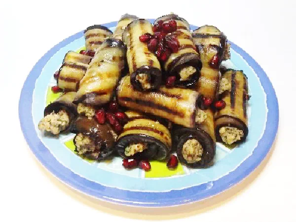 Баклажаны с грецкими орехами