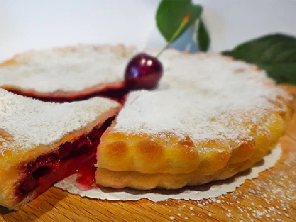 Балджын – осетинский пирог с вишней (Ossetian Pie with Cherries)
