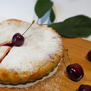 Балджын – осетинский пирог с вишней (Ossetian Pie with Cherries)
