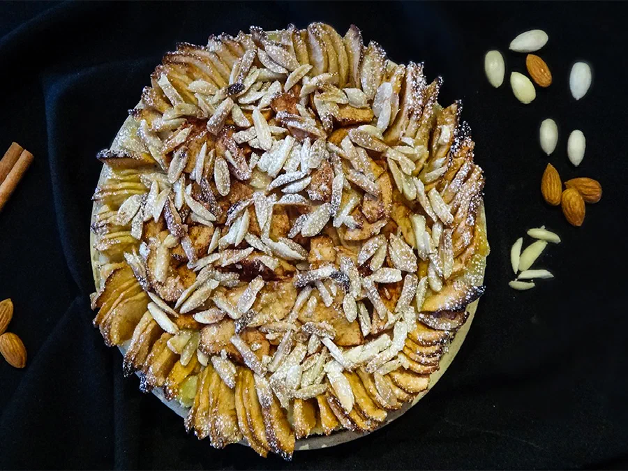 Баварский яблочный торт (Bavarian Apple Torte)