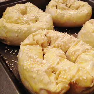 Берек с баклажанами и моцареллой (Eggplant borek)