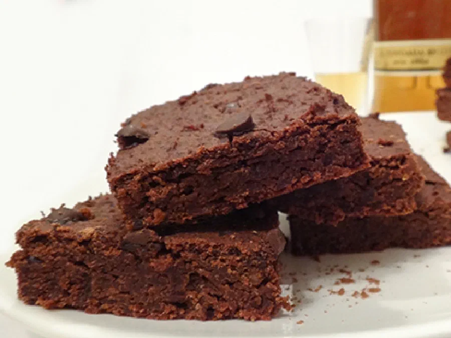 Брауни из бобов Адзуки (Adzuki Beans Brownie) 