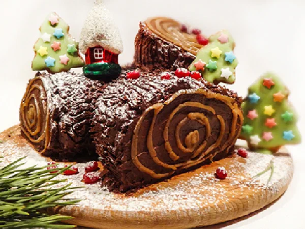 Буш дё Ноэль – рождественское полено (Buche de Noel)
