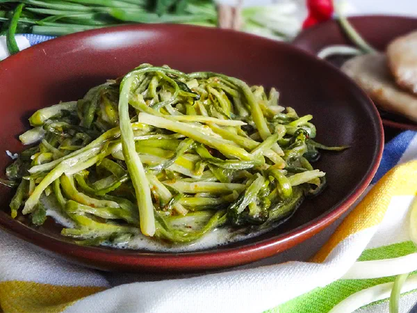 Черемша с молоком (Chechen Ramson in Milk)