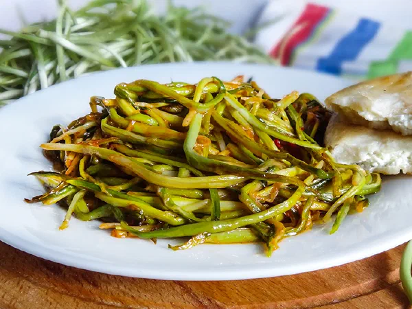 Черемша с томатной пастой (Ramson with Tomato Paste)