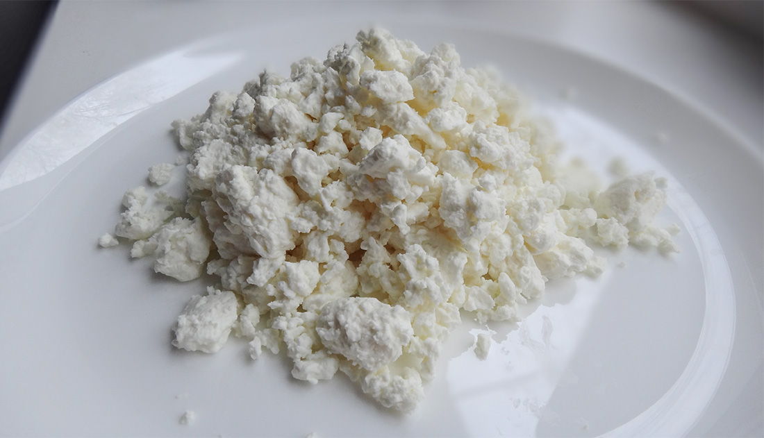 Творог из цельного молока