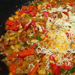 Чили в мини-тыквах с чеддером (Chile Mini Pumpkin with Cheddar Cheese)
