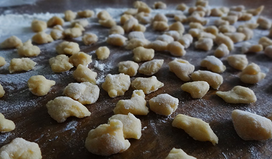 Чипетке (Pinched Pasta)