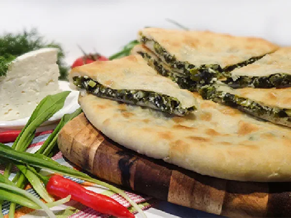 Давонджын – осетинский пирог с черемшой (Ossetian Pies)