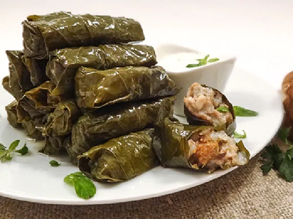 Долма с инжиром и индейкой (Dolma with Figs and Turkey)