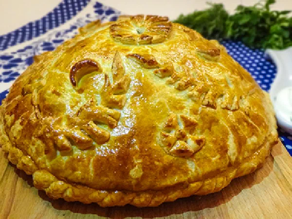 Донской курник (Don Cossack Pie Kurnik)