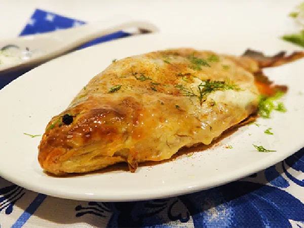 Донской лещ в сметане жареный (Don Bream Roasted in Sour Cream)