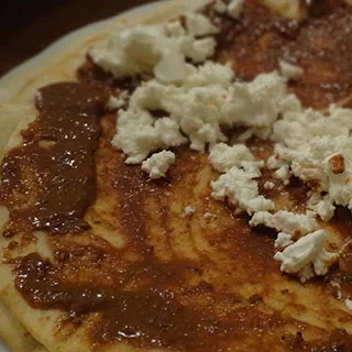Энмоладас с курицей (Enmoladas de pollo - Chicken mole enchiladas)