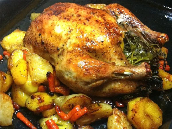 Фантастическая курица с лимонами (Chicken with Lemon)