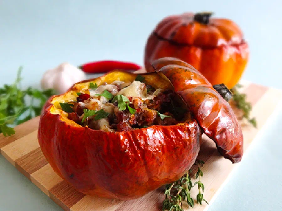 Фаршированные тыквы (Stuffed Mini Pumpkins)