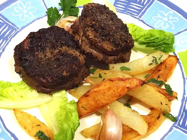 Филе миньон в черном перце (Filet de boeuf au poivre)