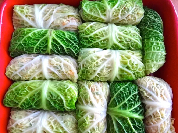 Голубцы из савойской капусты