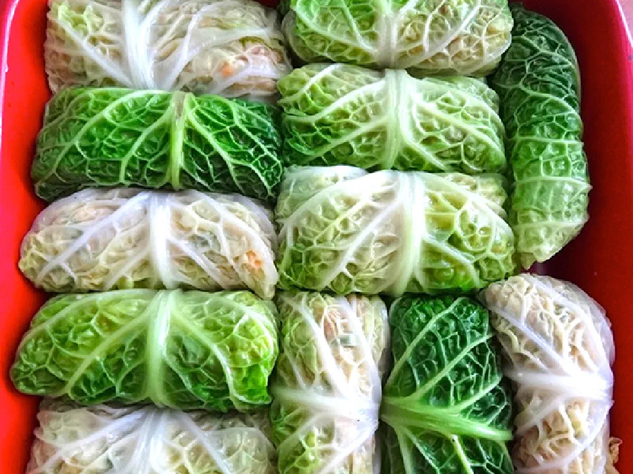 Голубцы из савойской капусты