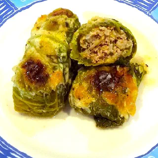 Голубцы из савойской капусты
