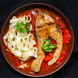 Халасле – венгерский рыбный суп (Hungarian fish soup – Halaszle)