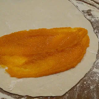 Хингалш – лепешки с тыквой (Chechen Hingalsh)