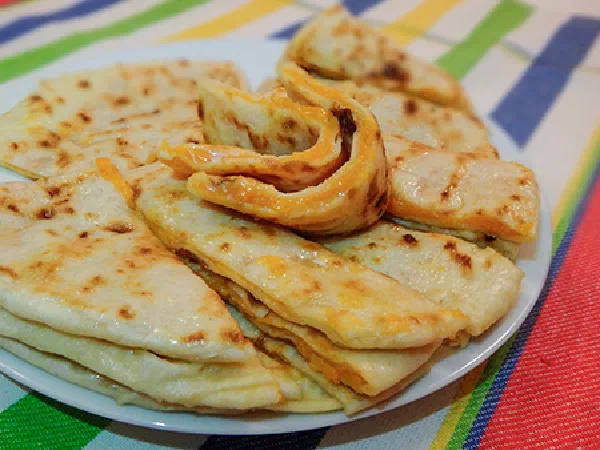 Хингалш – лепешки с тыквой (Chechen Hingalsh)