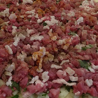 Хунон с мясом (Uzbek Steam Roll with Meat) 