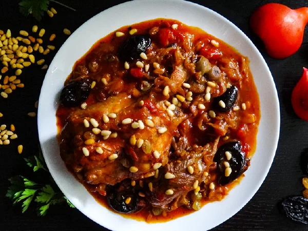 Индейка по-каталонски (Pavo a la Catalana)