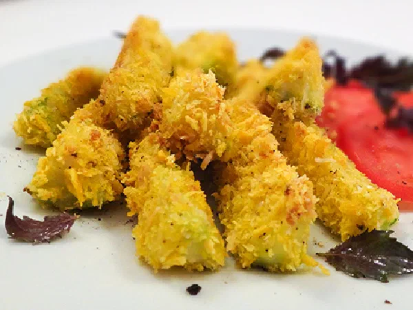 Кабачки в панировке с пармезаном (Breaded Zucchini Parmesan)