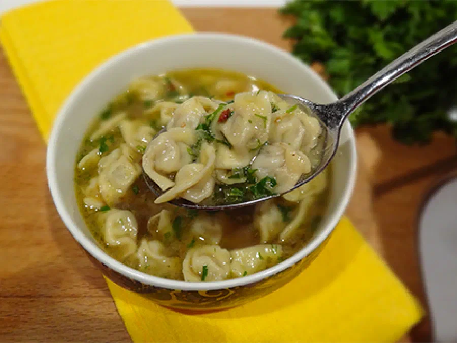 Къашык-аш – ложечный суп крымских татар (Crimean Tatar Soup with Small Dumplings)