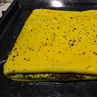 Катлама – татарский пирог с маком (Tatar Cake with Poppy Seeds)