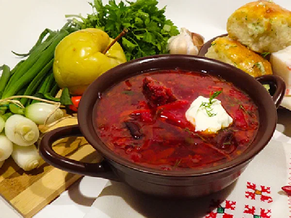 Киевский борщ (Kiev Borscht)