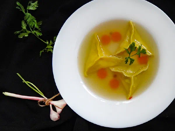 Креплах с курицей (Chicken Kreplach)