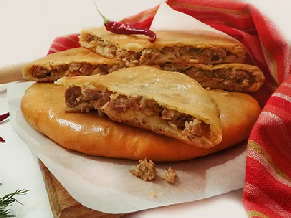 Кубдари – сванский пирог с мясом (Kubdari)