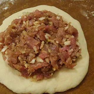 Кубдари – сванский пирог с мясом (Kubdari)