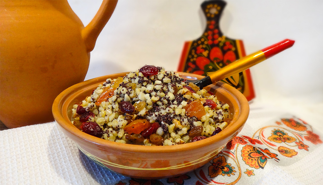 Sweet Wheat Berry Pudding