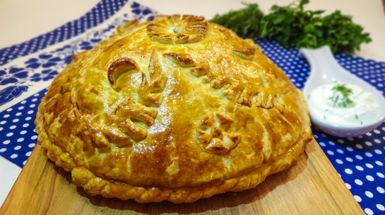 Донской курник (Don Cossack Pie Kurnik)