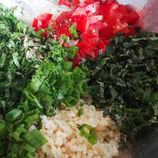 Ливанский табуле (Lebanese Tabbouleh)