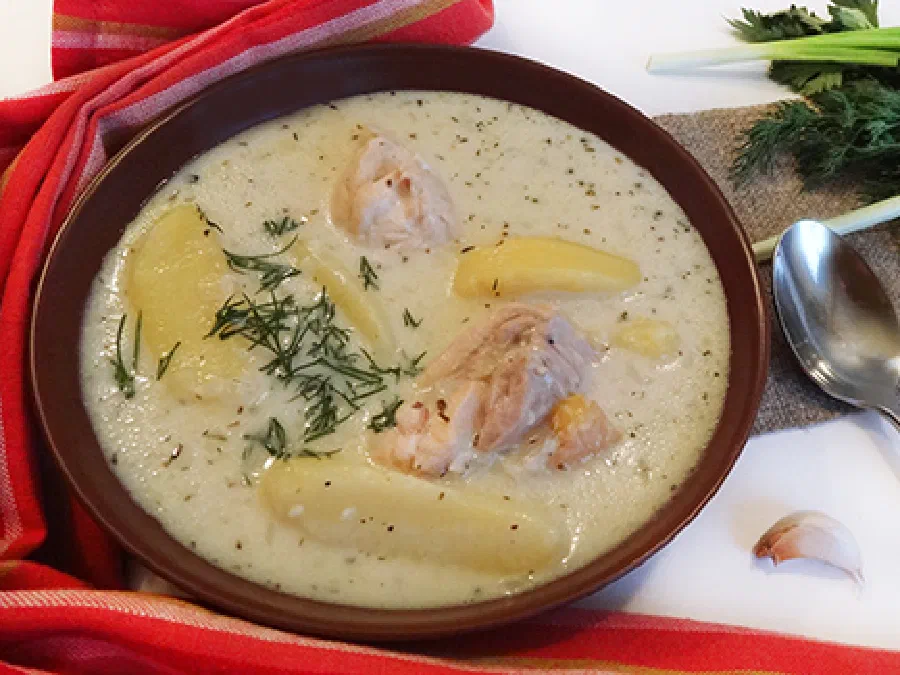 Лывжа (Ossetian Soup «Lyvzha» – Лывза)
