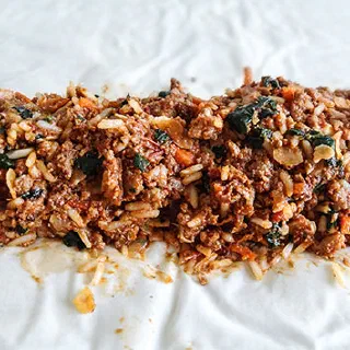 Марокканский рулет в тесте фило (Moroccan Roll in Filo Pastry)