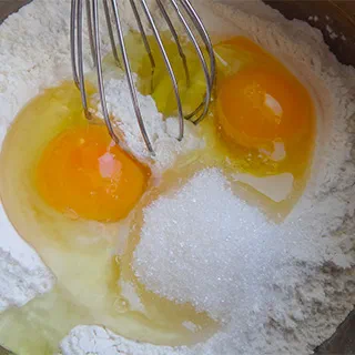 Мули – блинчики с творогом в духовке (Moldovan pancakes – Muli)
