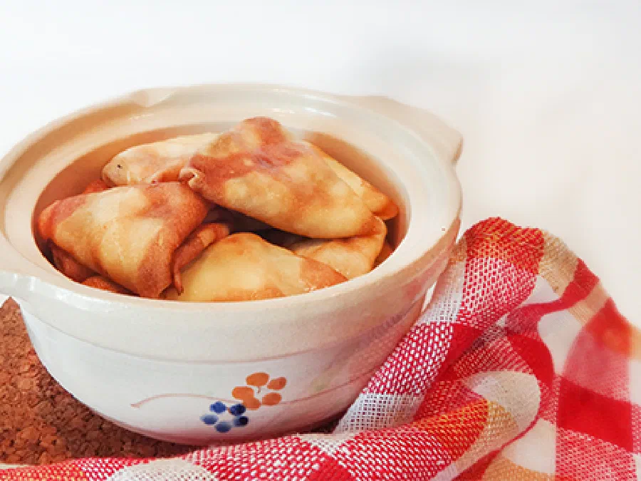 Мули – блинчики с творогом в духовке (Moldovan pancakes – Muli)
