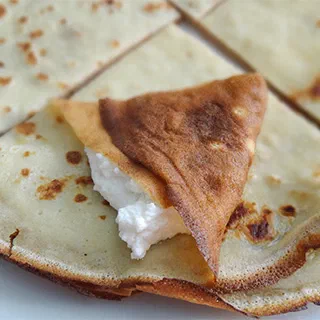 Мули – блинчики с творогом в духовке (Moldovan pancakes – Muli)