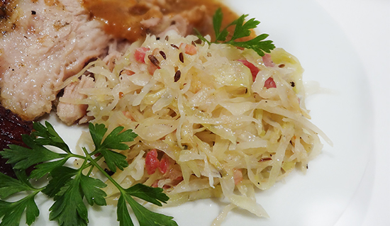 Немецкий салат из капусты (Krautsalat)